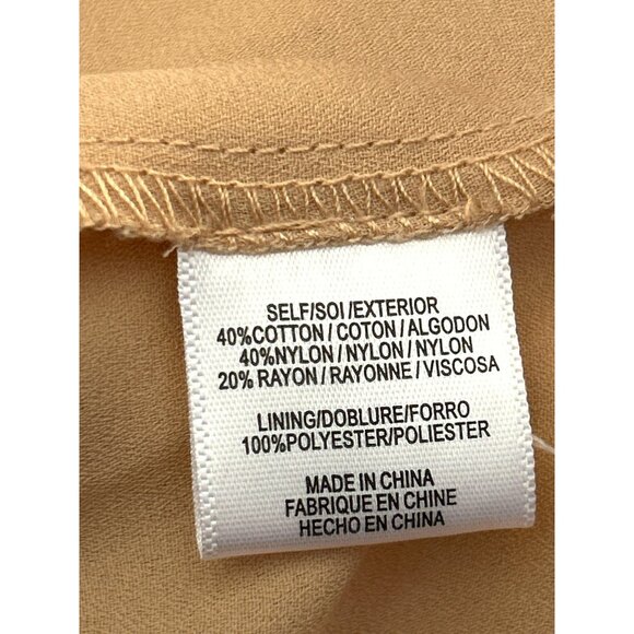 Wayf Women's Cream Emma Puff Sleeve Lace Top Size Large Ruffled Collar Camisole - Picture 6 of 7